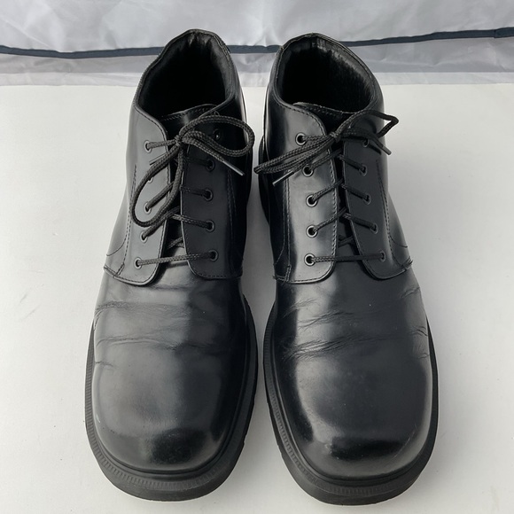 Vtg 90s Dr. Martens Doc 8752 Square Toe Leather Chunky Boots Men’s Size 10 main image 11